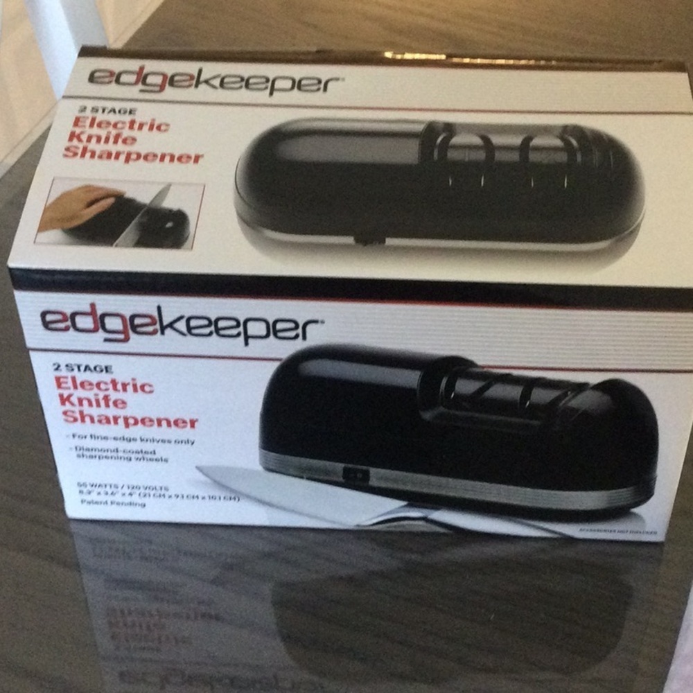Black Electric Knife Sharpener